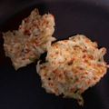 Fuku2mochi's cooksnap of when they made うどんリメイク！カリもち旨みお焼き.