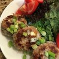 saki1010's cooksnap of when they made ●また作ってね！チーズ味噌つくねバーグ●.