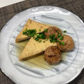 fujikoママ☆'s cooksnap of when they made 厚揚げと肉団子のだし煮.