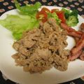 龍青空ママ's cooksnap of when they made 簡単★うま〜い焼肉屋の味！食欲増進肉炒め.
