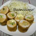 Saretta's cooksnap of when they made ささみの彩りロールカツ✿.