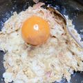 おがみーぬ's cooksnap of when they made オートミールでカルボナーラリゾット.