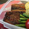 クック5E2Q86☆'s cooksnap of when they made タンパク質多め弁当⑭うなぎ.