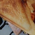 ひぃたろぉ～♪'s cooksnap of when they made 朝の簡単ホットサンド◆ハム&チーズ◆.