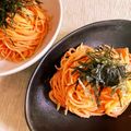 mack♪♪♪'s cooksnap of when they made 超簡単！！洋食屋さんのたらこパスタ.