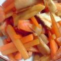 ブりゃん's cooksnap of when they made ｻｻｯっと一品!!ｴﾘﾝｷﾞ人参きんぴら.