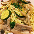ちゃむとん's cooksnap of when they made なすと豚肉としめじの和風夏パスタ.