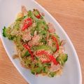 ペネロネ♪'s cooksnap of when they made ゴーヤとツナ缶のパスタ.