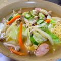 よしよしのキッチン☆'s cooksnap of when they made 簡単☆野菜たっぷりラーメン.