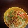 2児ママみきてぃ's cooksnap of when they made 千切りキャベツのキムチ納豆和え.