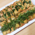 ちーゆづアーちゃん☆'s cooksnap of when they made 旨っ！厚揚げのめんつゆバターステーキ♪.