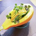辰夫女子's cooksnap of when they made 生のかぼちゃ♪コリンキーの酢の物.