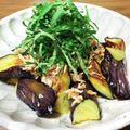 あっちゃんキッチン♪'s cooksnap of when they made ナスの揚げ浸し、ツナと青シソ乗せて！.