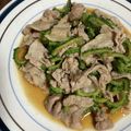 みちばん♡'s cooksnap of when they made おつまみ♡ゴーヤ豚肉炒め♬.