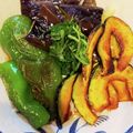 yutoka's cooksnap of when they made 素揚げ夏野菜のぶっかけきつねそうめん.