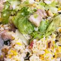 ミケネコキング's cooksnap of when they made シャキシャキ♪豚バラとレタスのチャーハン.