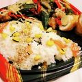 私市ビッキーズ津門巳's cooksnap of when they made 夏野菜おろし弁当ご飯の部 コーン桜漬ゴマ.