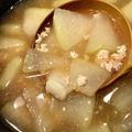 アリエちゃん's cooksnap of when they made 母の味＊やさしい冬瓜のスープ.