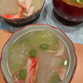 烏龍茶梅's cooksnap of when they made ☆冬瓜とカニカマ枝豆の中華風とろみ煮☆.