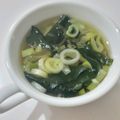 tamago大好き's cooksnap of when they made 超即席！わかめスープ.