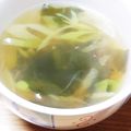 ﾋﾟﾛﾐ♡'s cooksnap of when they made 5分で【白ねぎとわかめのスープ】　.