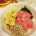 ゆいmaru3's cooksnap of when they made 三色海鮮丼.