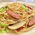 ばぢこ's cooksnap of when they made 姜葱醤のきいた塩焼きそば.