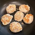 ebidoriA☆'s cooksnap of when they made シーチキンと豆腐の梅味噌つくね.