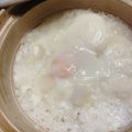 レインボーライス's cooksnap of when they made 餅もち玉子入り、我が家のボリュームお粥！.