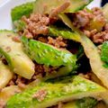 ☆みちよちゃん☆'s cooksnap of when they made 大量消費！きゅうりのピリ辛肉味噌炒め.