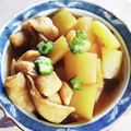 コネコリン's cooksnap of when they made 冬瓜とおくらと油揚げの煮物.