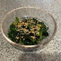 クロ８５'s cooksnap of when they made ☻あと1品！ほうれん草のナムル☻.