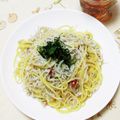 ネコかえる's cooksnap of when they made ☆シラスのペペロンチーノ.