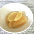 にことん's cooksnap of when they made 硬い桃で作る桃缶風.