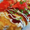 Yuuko7i's cooksnap of when they made 【低糖質】お好み焼き風オムキャベツ.