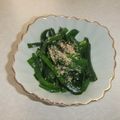 きらり流れ星's cooksnap of when they made ニラのお浸し.