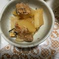 ながぴー♧'s cooksnap of when they made さんま缶で❀大根の煮物.