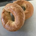 レインボーライス's cooksnap of when they made 発酵なし！豆腐でもちもち簡単ベーグル.