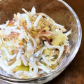 120615's cooksnap of when they made しらすとみょうがのシンプルおつまみ.