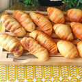 Miella's cooksnap of when they made 簡単成形2種類♪ソーセージロールパン.