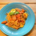 LULU♡まみ's cooksnap of when they made たっぷり☆夏野菜の大人ナポリタン.