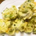 ぽぽりん's cooksnap of when they made ゴーヤと枝豆の天ぷら.