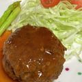 yummy?'s cooksnap of when they made ケチャップ１：１ソースのデミハンバーグ.