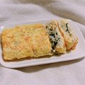 柴犬のお顔☆'s cooksnap of when they made 朝♪弁当♪釜揚げシラス焼き海苔の卵焼き.