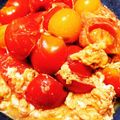 さんさい's cooksnap of when they made 卵とトマトの炒め物.