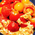 さんさい's cooksnap of when they made 卵とトマトの炒め物.