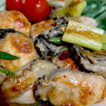 よしよしのキッチン☆'s cooksnap of when they made 牡蠣ねぎバター炒め.