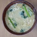 moniqro555's cooksnap of when they made 小松菜と卵の味噌汁✿.