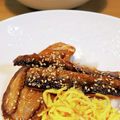 τомоко's cooksnap of when they made 鰻もどき☆ナスの蒲焼き丼.