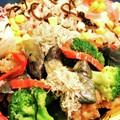 私市ビッキーズ津門巳's cooksnap of when they made “弁当” おかずの部 なす唐揚とろろ昆布.